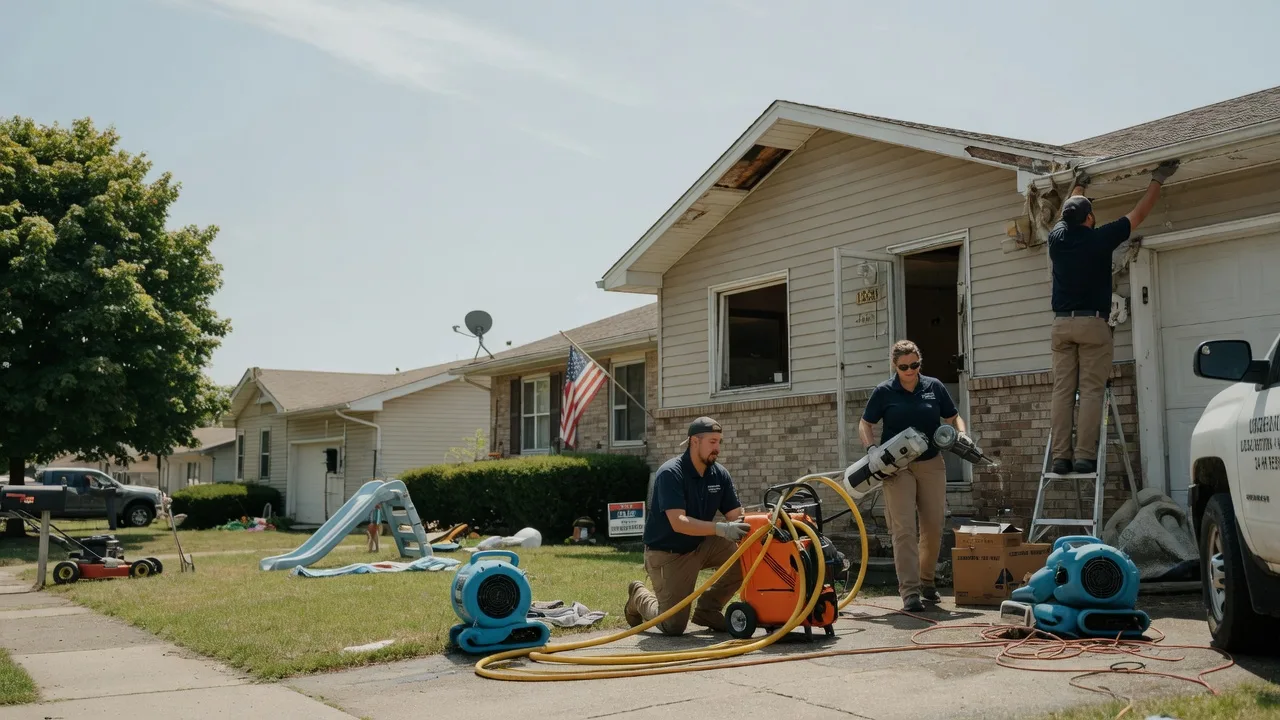 Water Damage Restoration in Amelia, OH near me